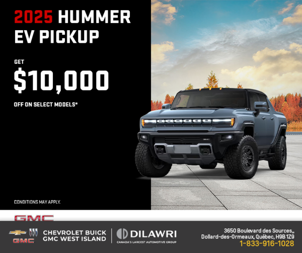 The 2025 GMC Hummer EV SUV