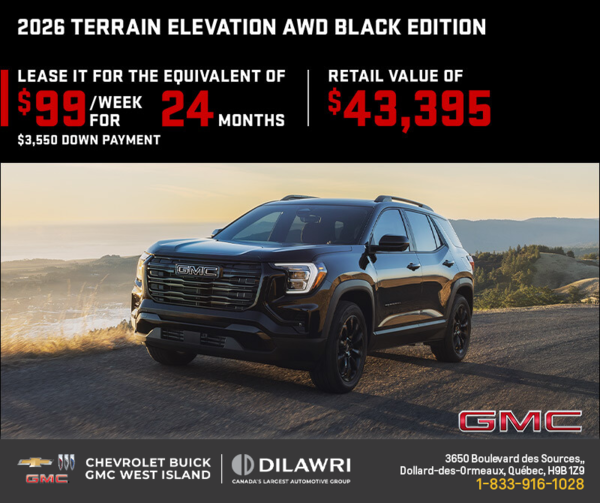 The 2026 GMC Terrain