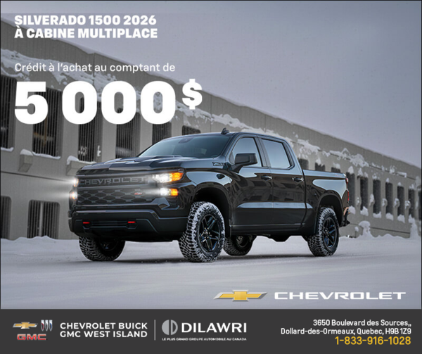 L'événement du mois Chevrolet