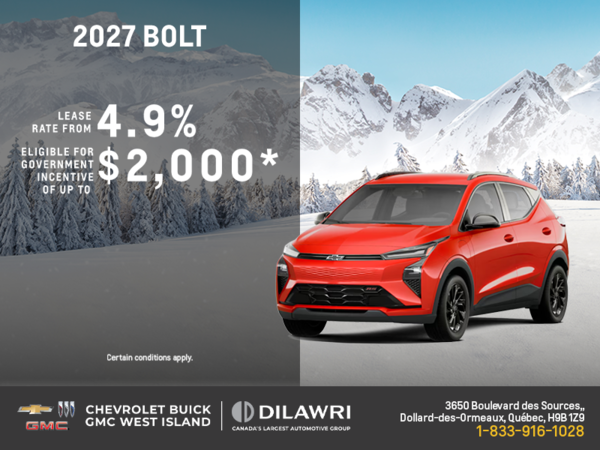Get the 2027 Chevrolet Bolt
