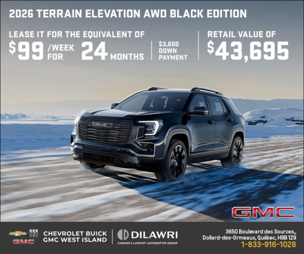 The 2026 GMC Terrain