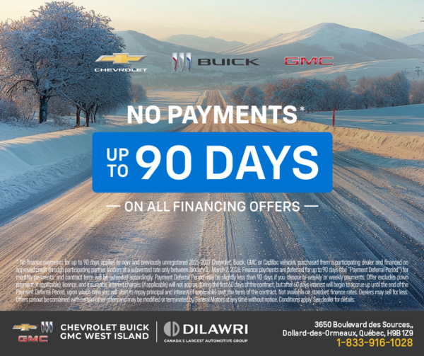 Chevrolet 90 Days Event!