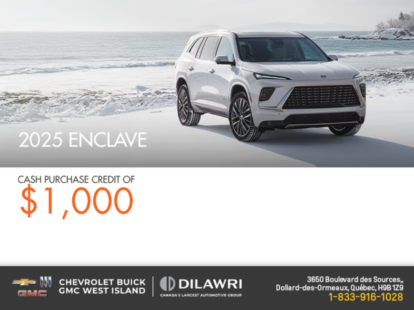 Get the 2025 Buick Enclave