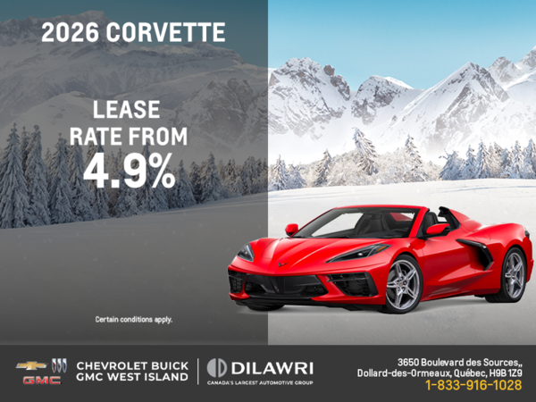 Get the 2026 Chevrolet Corvette