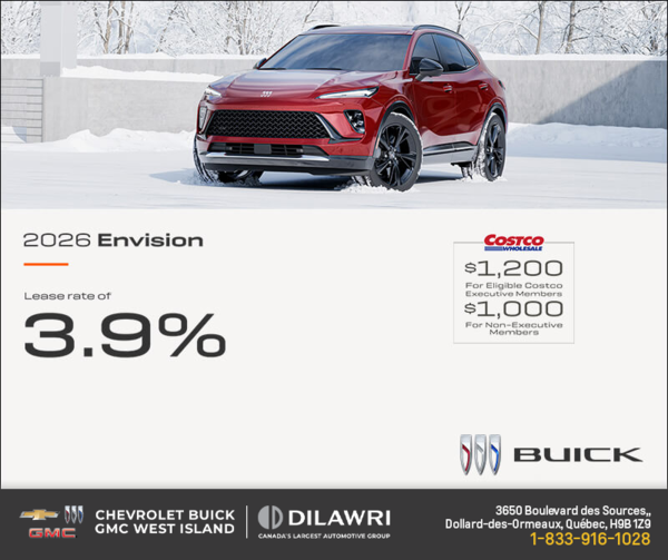 Get the 2026 Buick Envision