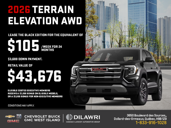 The 2026 GMC Terrain