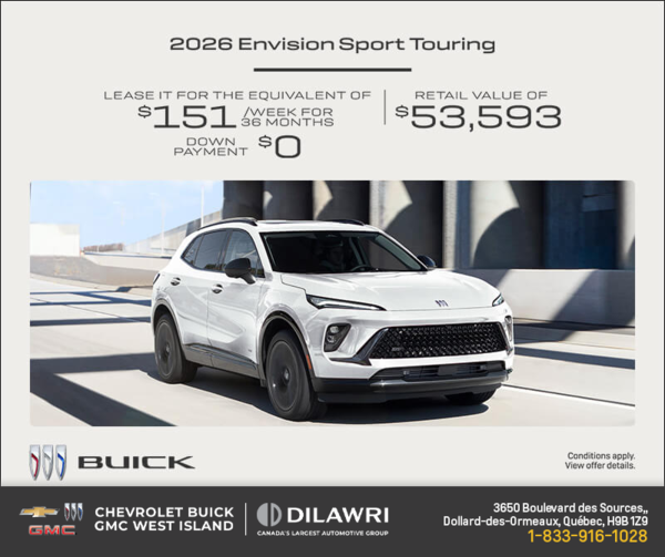 Get the 2026 Buick Envision