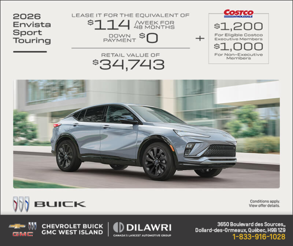 Get the 2026 Buick Envista