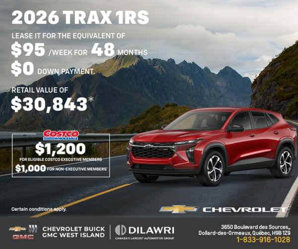 Get the 2026 Chevrolet Trax