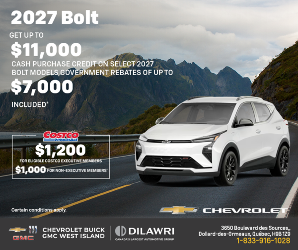 Get the 2027 Chevrolet Bolt