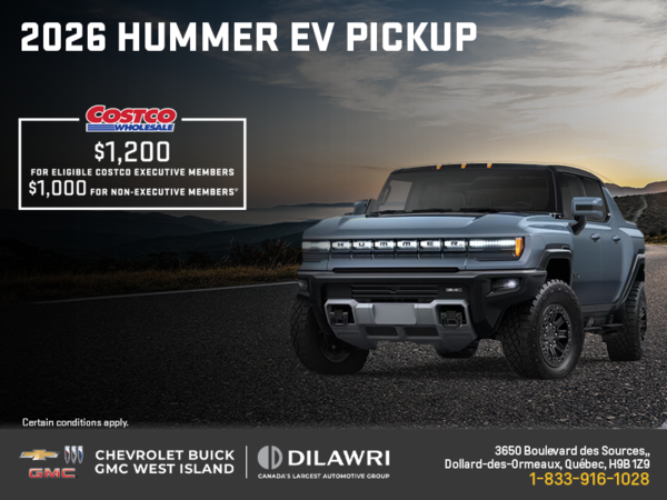 The 2026 GMC Hummer EV Pickup
