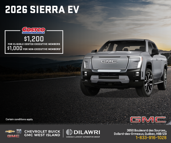 The 2026 GMC Sierra EV