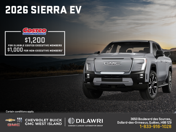 The 2026 GMC Sierra EV