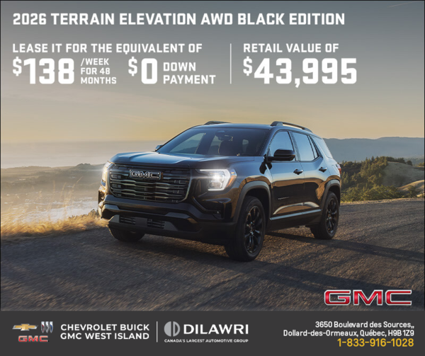 The 2026 GMC Terrain