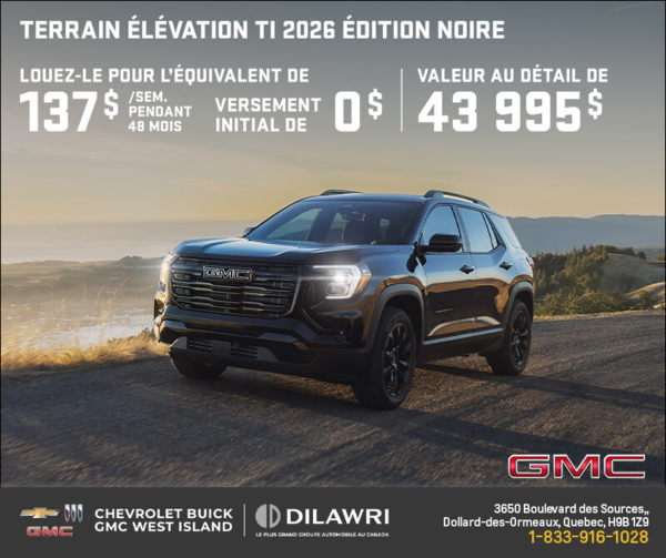 Le GMC Terrain 2026