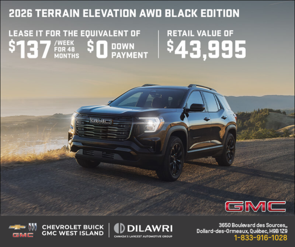 The 2026 GMC Terrain