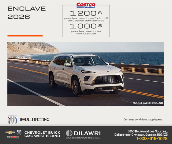 Procurez-vous la Buick Enclave 2026