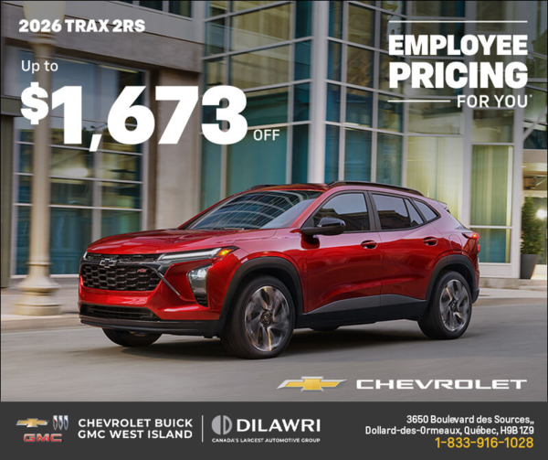 The 2026 Chevrolet Trax