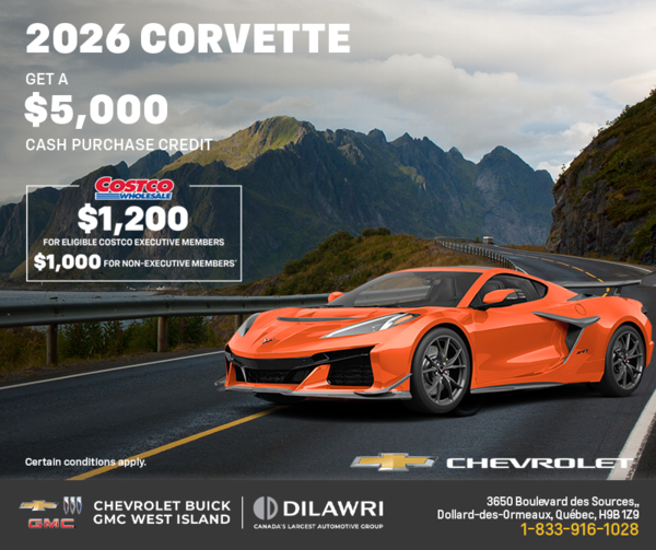 Get the 2026 Chevrolet Corvette