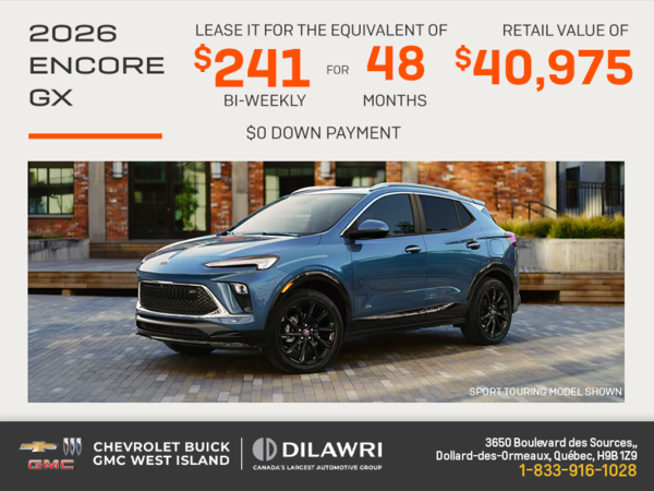 2026 Buick Encore GX