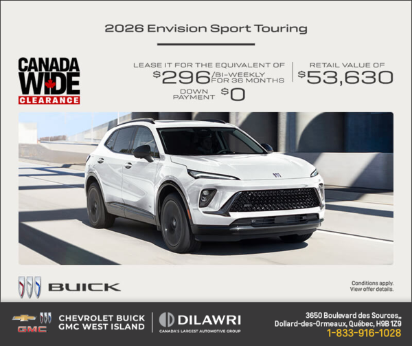 Get the 2026 Buick Envision