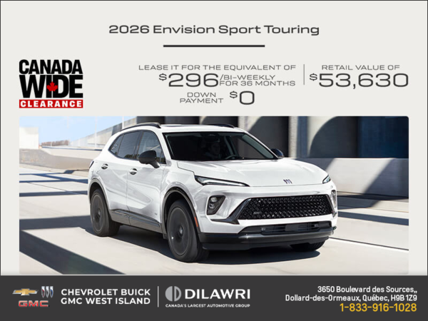Get the 2026 Buick Envision