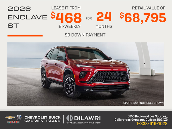 2026 Buick Enclave
