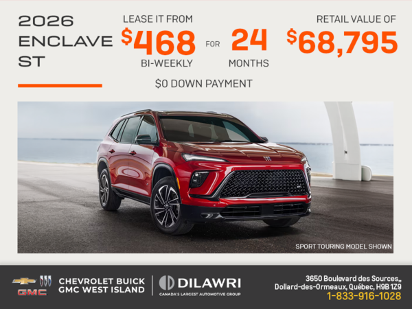 2026 Buick Enclave