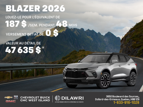 Chevrolet Blazer 2026
