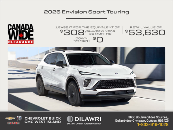 Get the 2026 Buick Envision
