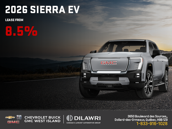 The 2026 GMC Sierra EV