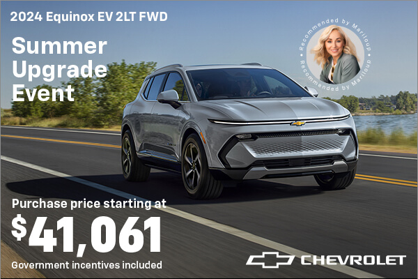 Get the 2024 Chevrolet Equinox EV