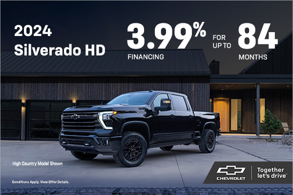 The 2024 Chevrolet Silverado HD