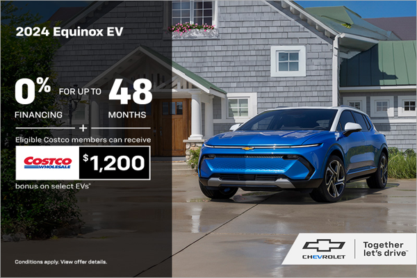 Get the 2024 Chevrolet Equinox EV