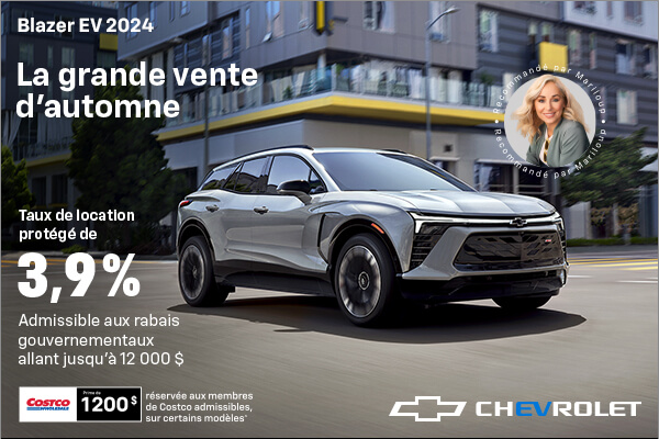 L'événement du mois Chevrolet