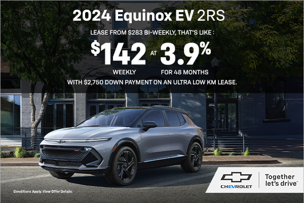 The 2024 Chevrolet Equinox EV