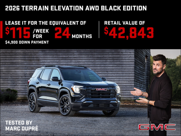 The 2026 GMC Terrain