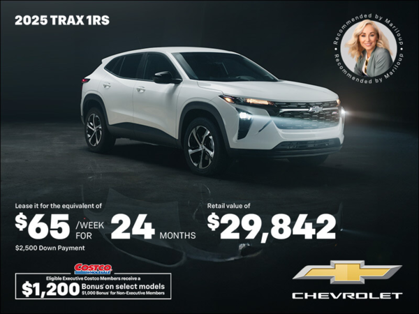 Get the 2025 Chevrolet Trax