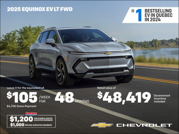 Get the 2025 Chevrolet Equinox EV