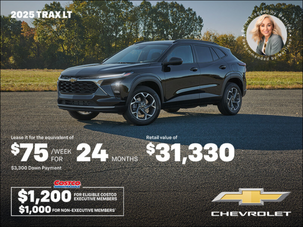 Get the 2025 Chevrolet Trax LT