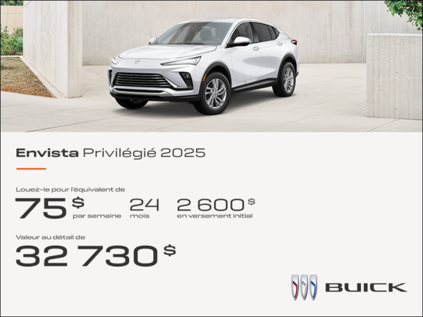 Procurez-vous la Buick Envista 2025