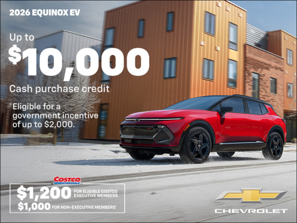 Get the 2026 Chevrolet Equinox EV