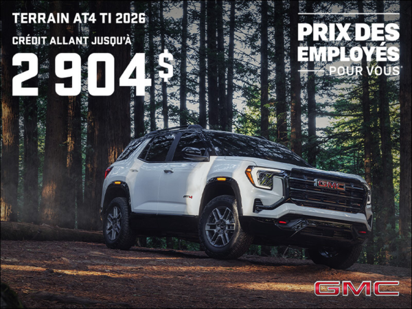 Le GMC Terrain 2026