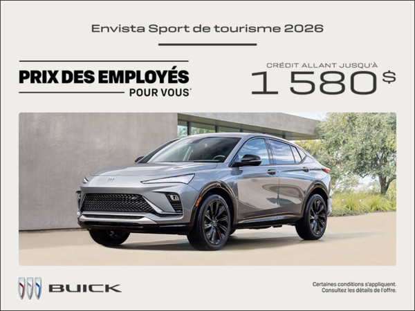 Procurez-vous la Buick Envista