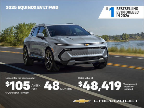 Get the 2025 Chevrolet Equinox EV