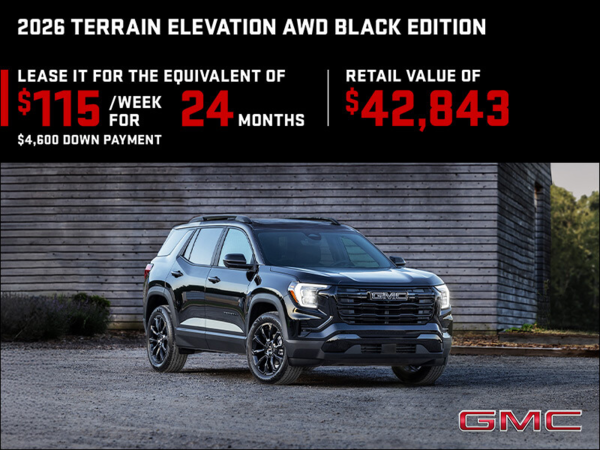 The 2026 GMC Terrain