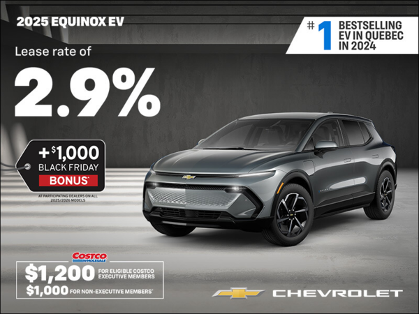 Get the 2025 Chevrolet Equinox EV