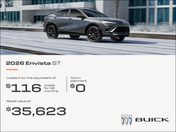 Get the 2026 Buick Envista