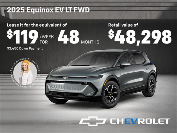 Get the 2025 Chevrolet Equinox EV