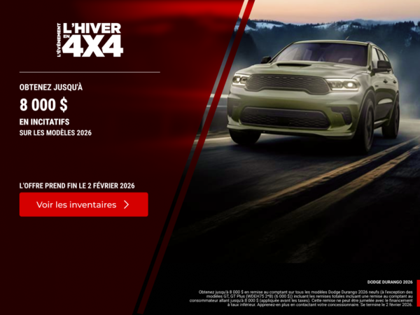 L'événement mensuel de Dodge